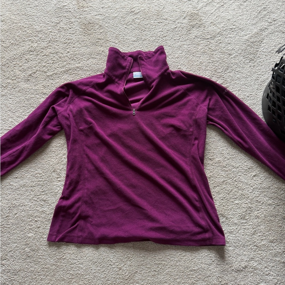 Colombia Purple Quarter-Zip Pullover